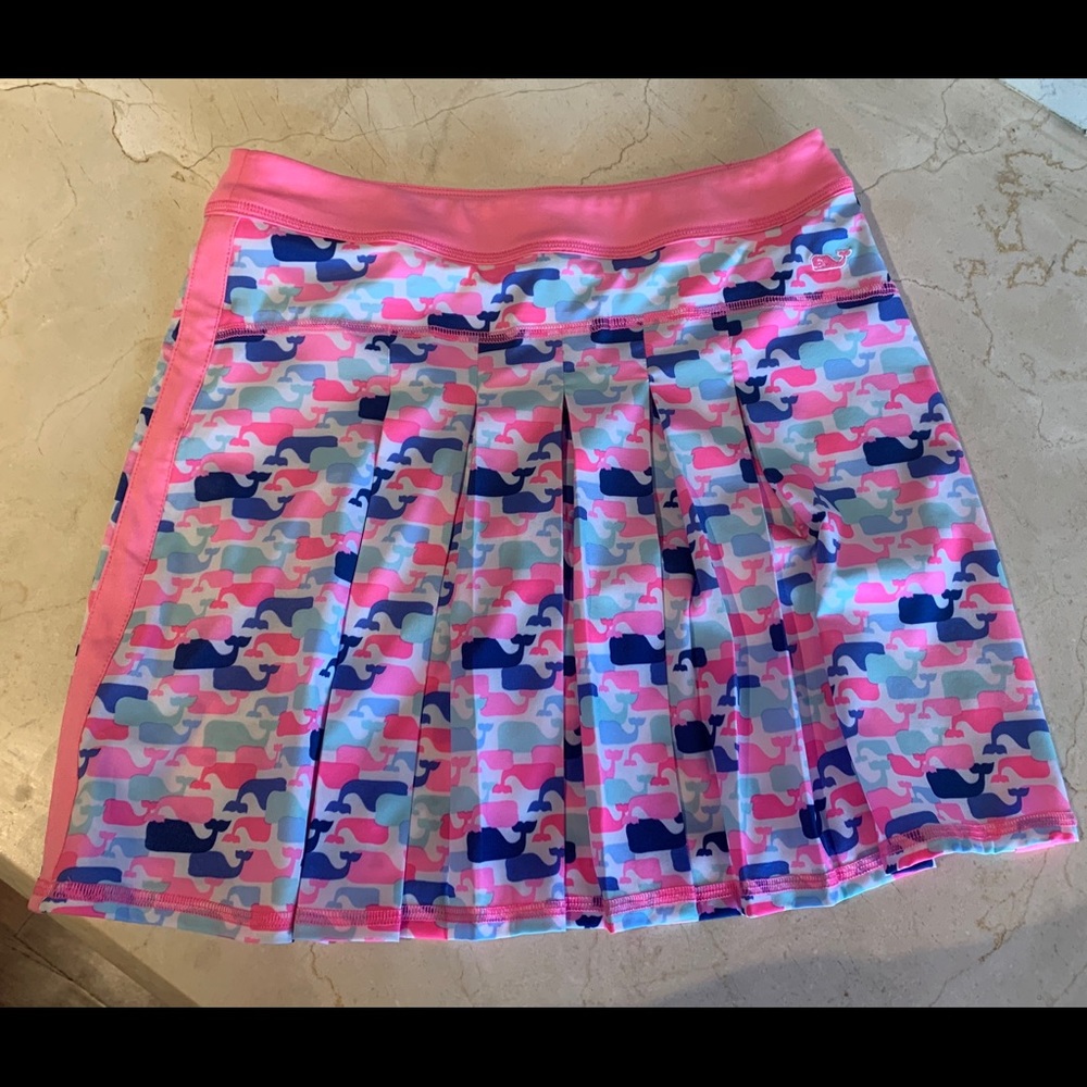 Vineyard Vines Logo Skort Skirt Shorts Sz Medium